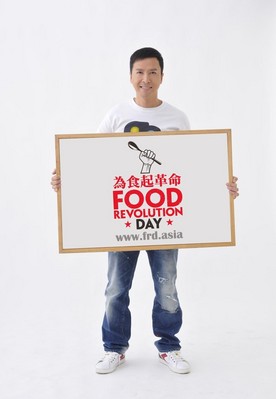 Donnie Yen Joins Jamie Oliver for Food Revolution in Asia