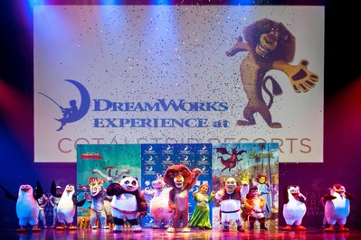 金沙中國有限公司與DreamWorks Animation落實(shí)合作計劃，由2013年7月1日起為金光大道度假區(qū)的訪客帶來適合一家大小的獨(dú)家主題娛樂體驗(yàn) -- “金光大道度假區(qū) -- 體驗(yàn)夢工場”，當(dāng)中包括DreamWorks動畫人物巡游、住宿套票及餐飲體驗(yàn)。此計劃于星期二在威尼斯人劇場舉行的新聞發(fā)布會上正式向外宣布。